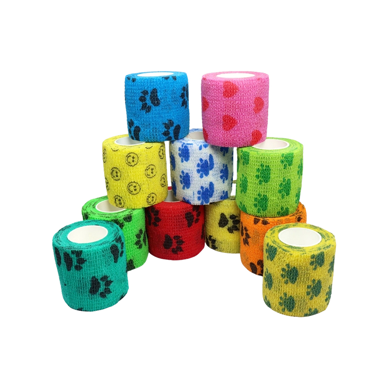 Pita Pembalut Kohesif Elastik bukan tenunan (Cetak).